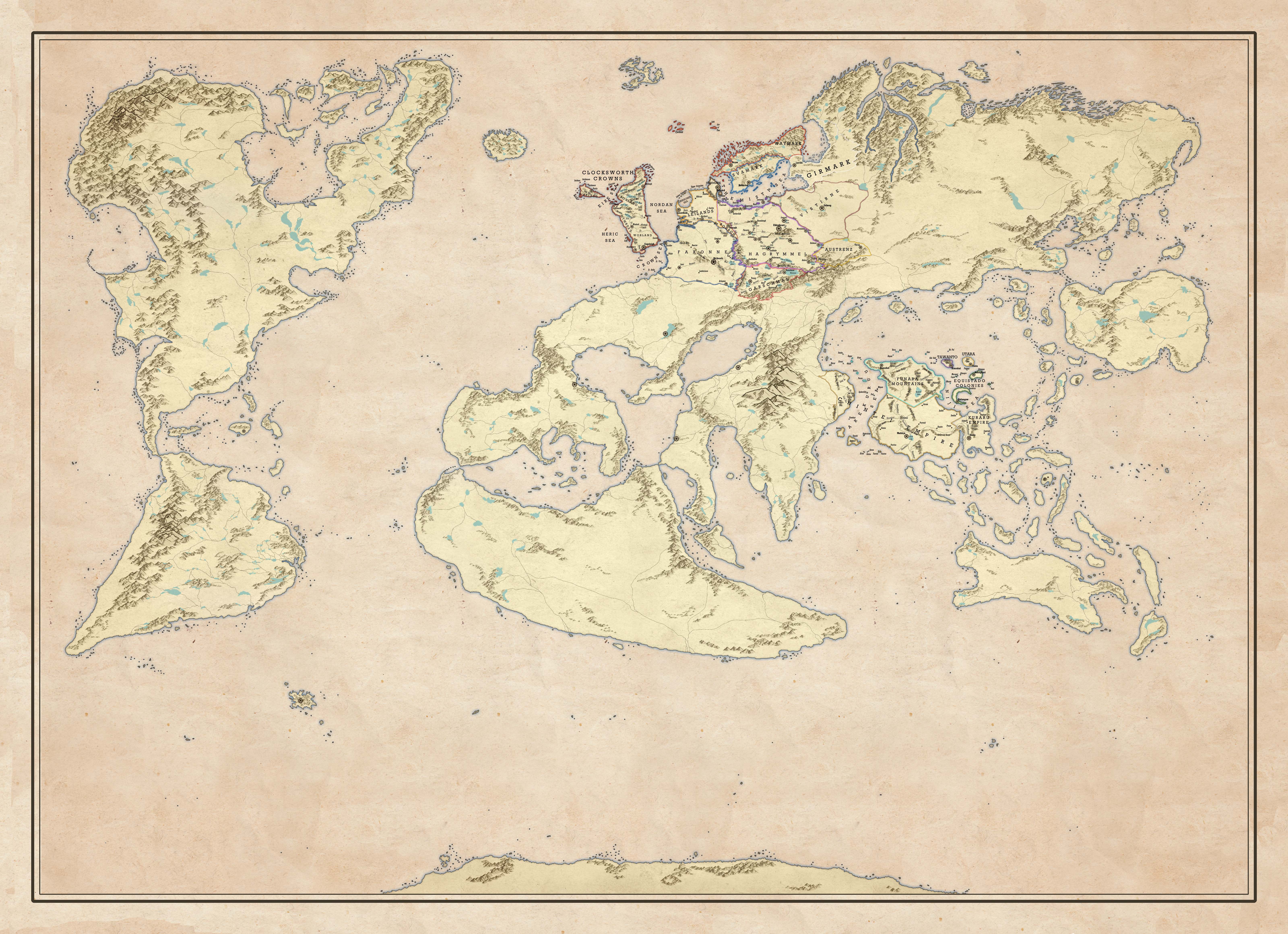A world map of Mystor
